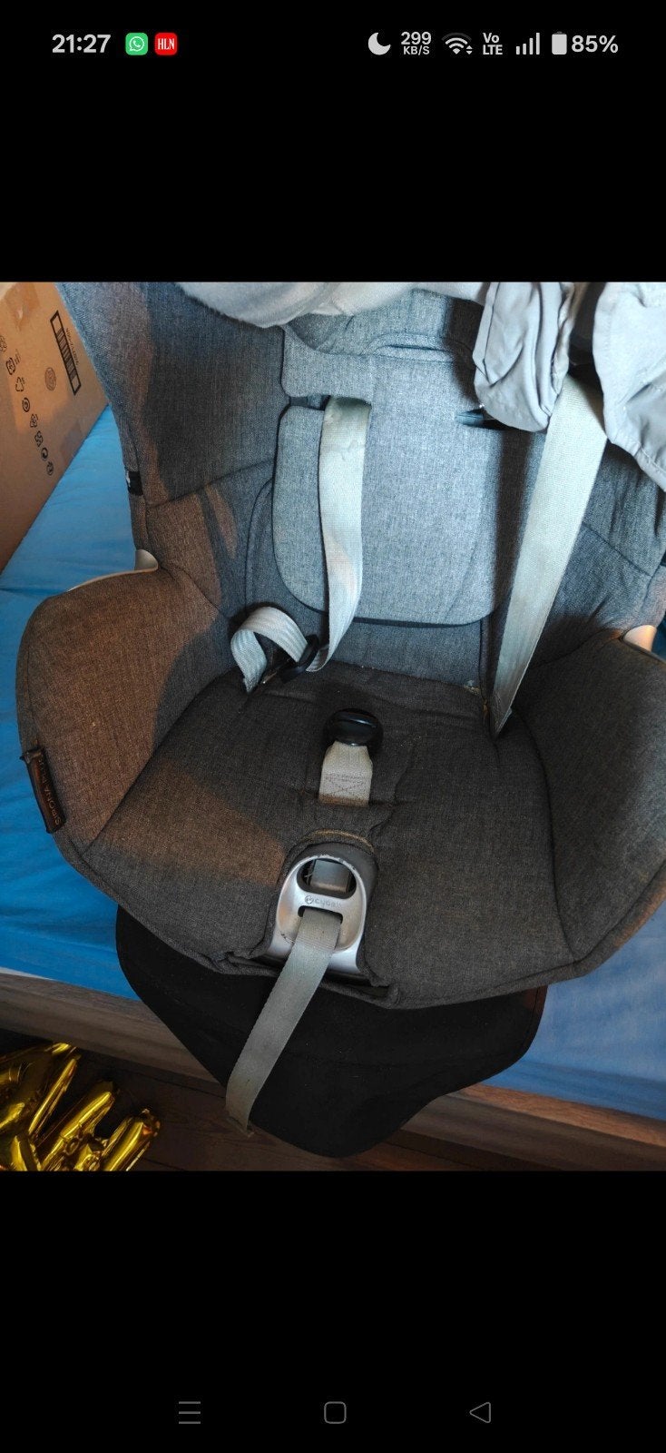 Cybex Sirona Z i-size + Base Z + hoes, Autres marques, 0 à 18 kg, Comme neuf, Enlèvement