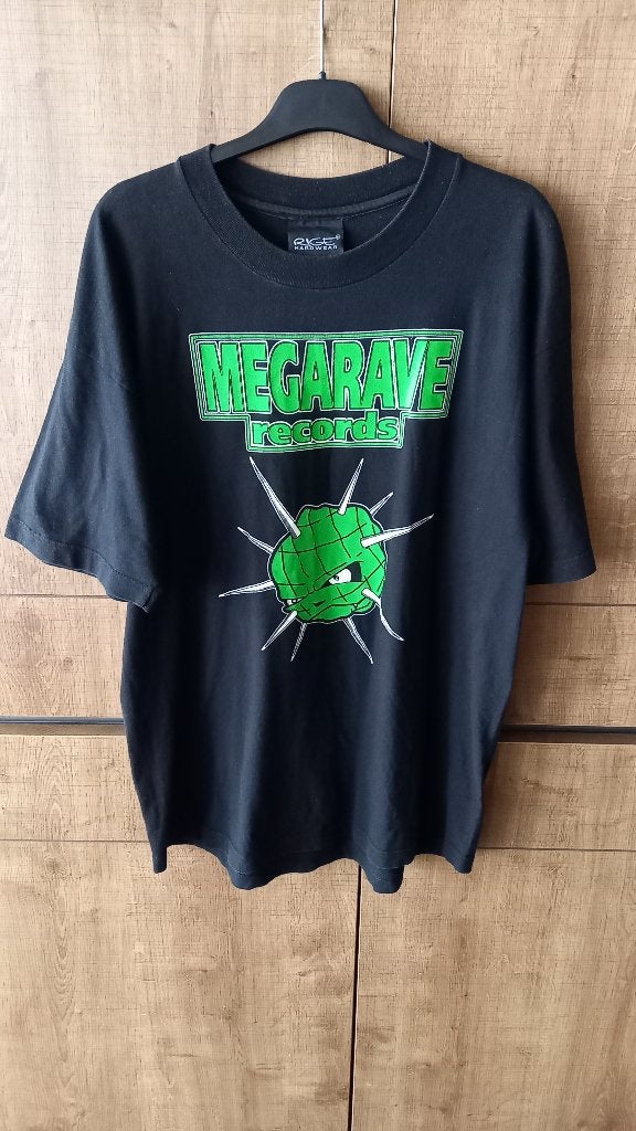 Megarave 100 % hardcore 90's T-Shirt, Kleding | Heren, T-shirts, Ophalen of Verzenden, Zo goed als nieuw, Maat 56/58 (XL), Zwart