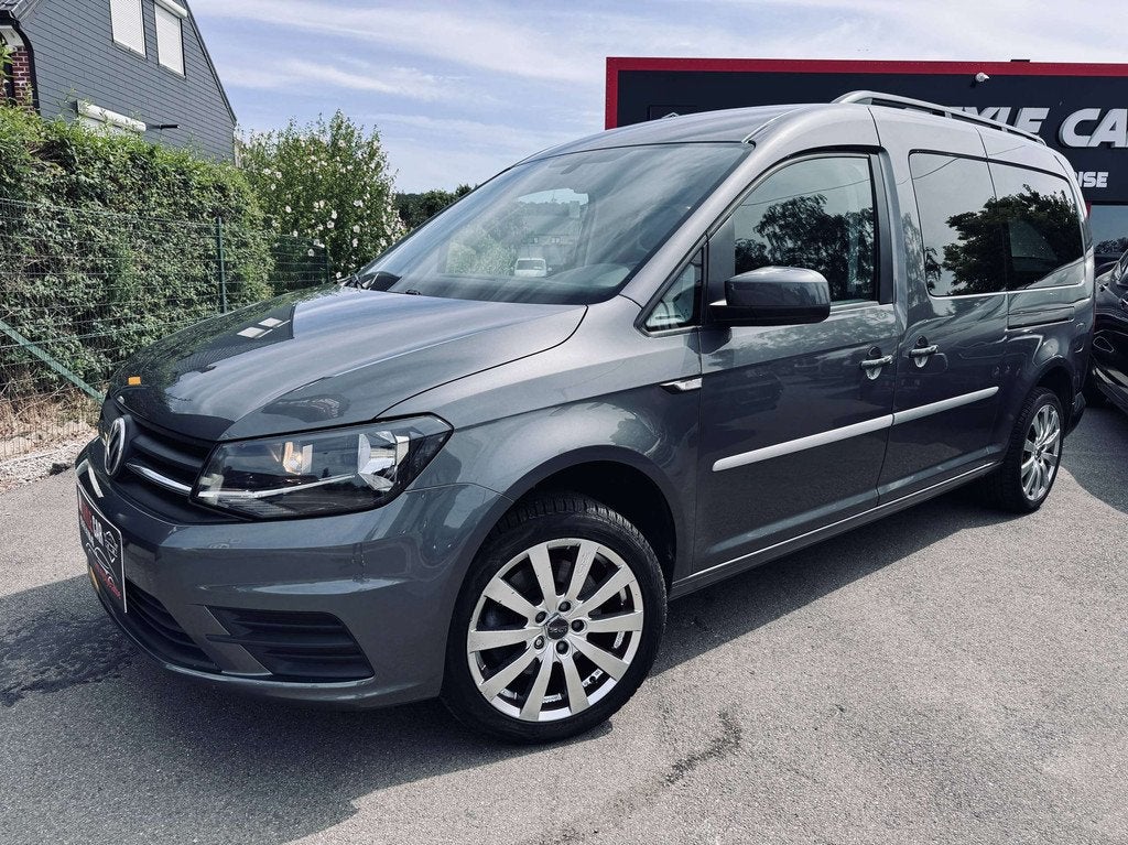 Volkswagen Caddy 2.0 CR TDi Maxi Double cabine, Utilitaire,, 2312 kg, Argent ou Gris, Entreprise, Noir