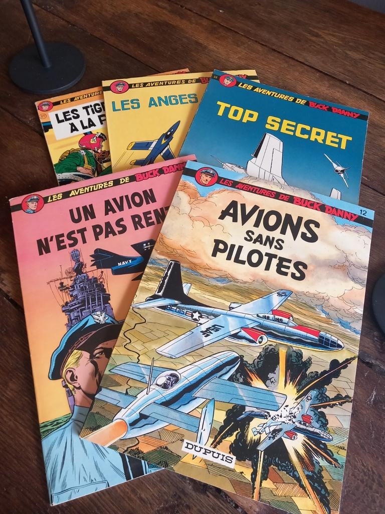 5 BD Buck Danny, Boeken