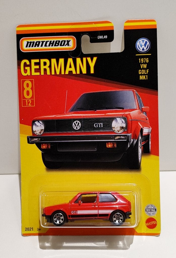 Matchbox 1976 VW Golf MK1 Gti Germany Zeldzaam! (2020), Enlèvement ou Envoi