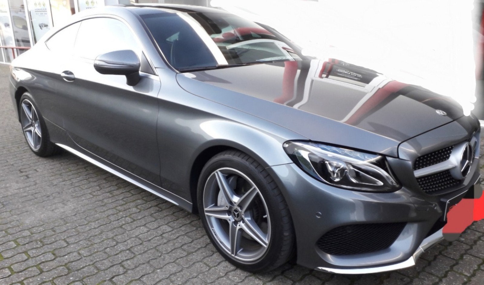 Mercedes-Benz C250 D AMG-line, Auto's, Automaat, 4 zetels, Achterwielaandrijving, ABS
