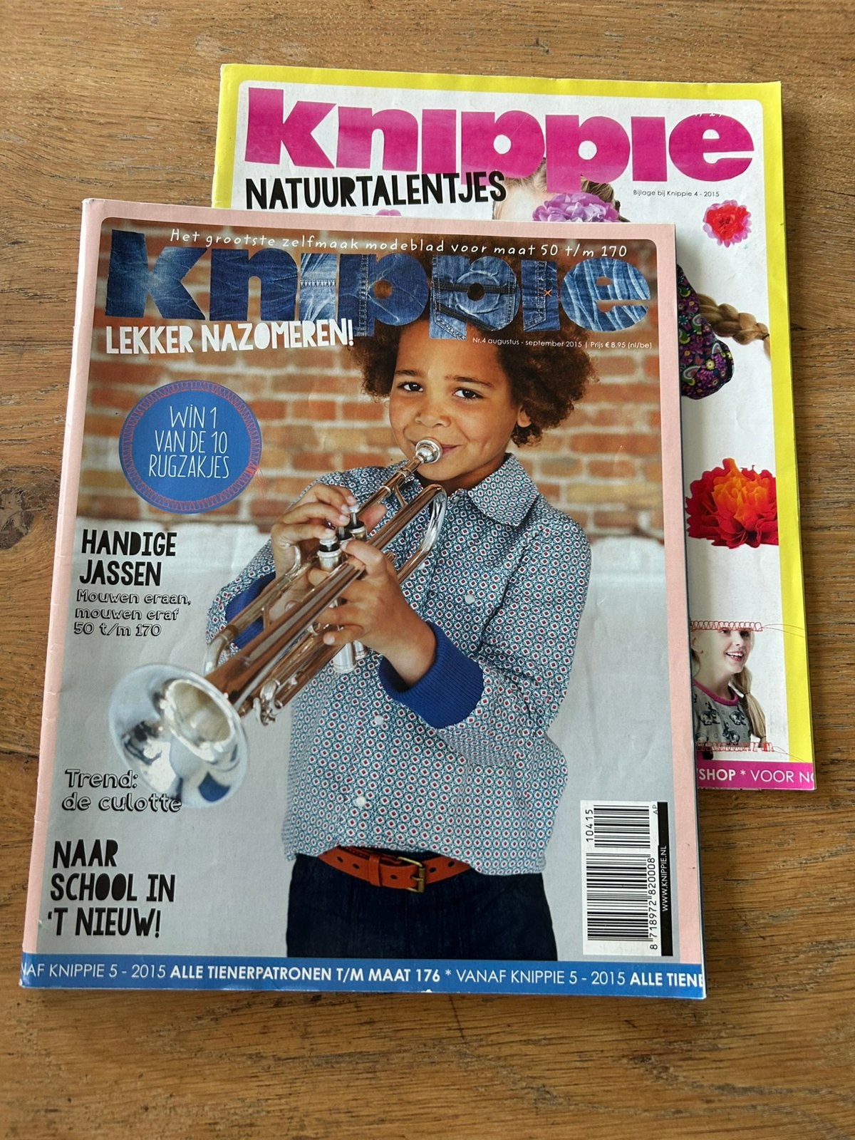 Knippie + bijlage Knippie natuurtalentjes Nr 4, Verzamelen, Ophalen of Verzenden, Nieuw, Patroon