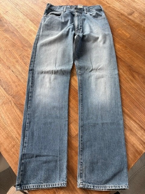 Jeans Armani jeans vintage maat 34, Armani Jeans, Blauw, Ophalen of Verzenden, Zo goed als nieuw