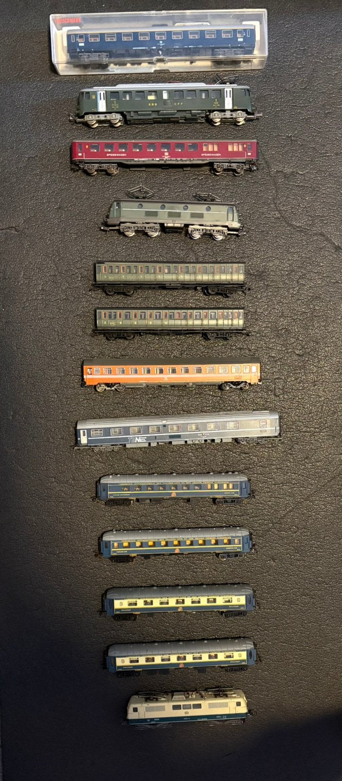 Model treinwagons, Enlèvement, Utilisé