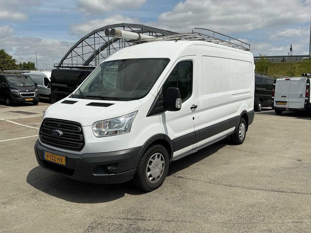 2017 Ford Transit 350 2.2 TDCI L3H2 Tr Bedrijfswagen, Auto's, Euro 5, Gebruikt, Bedrijf, Diesel