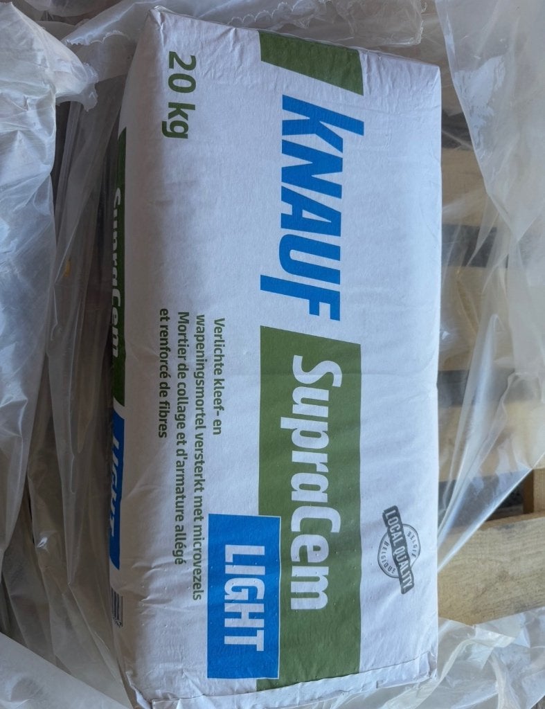 Knauf supracem light 20kg, Ophalen, Nieuw, Overige materialen, Muurisolatie