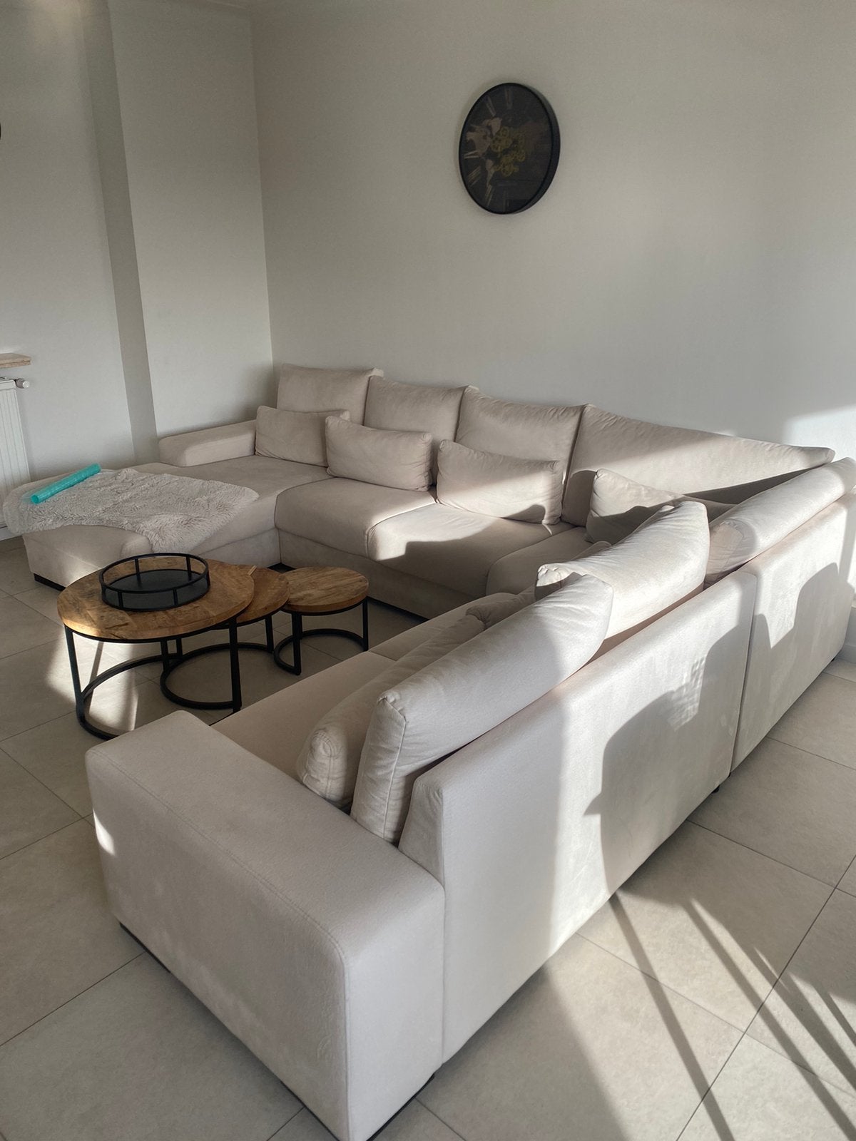 Beige zetel, Ophalen, Zo goed als nieuw