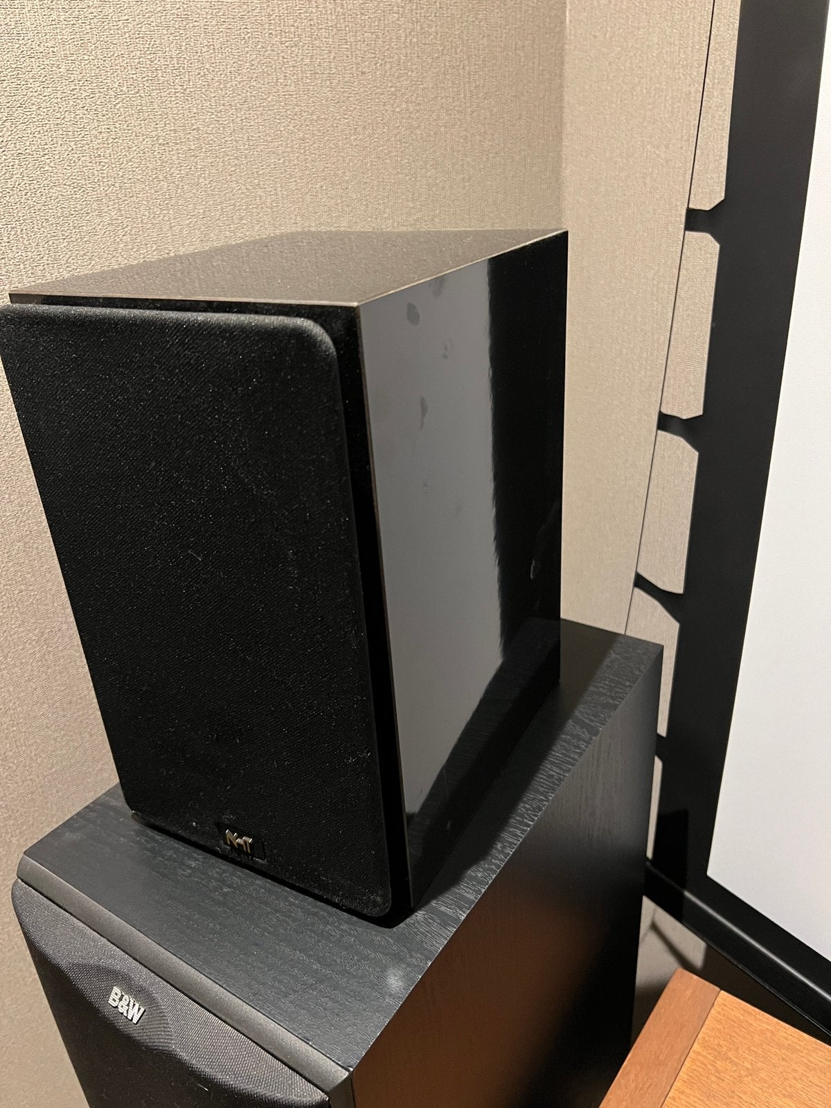 Paar uitstekende NHT super one bookshelf speakers, Ophalen, Zo goed als nieuw, 150 watt of meer, Boekenplank luidspreker