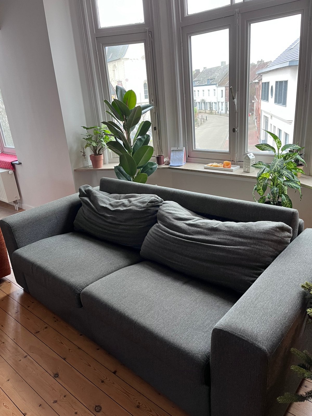 2-persoons slaapbank, Ophalen, Gebruikt, Minder dan 75 cm, 150 tot 200 cm