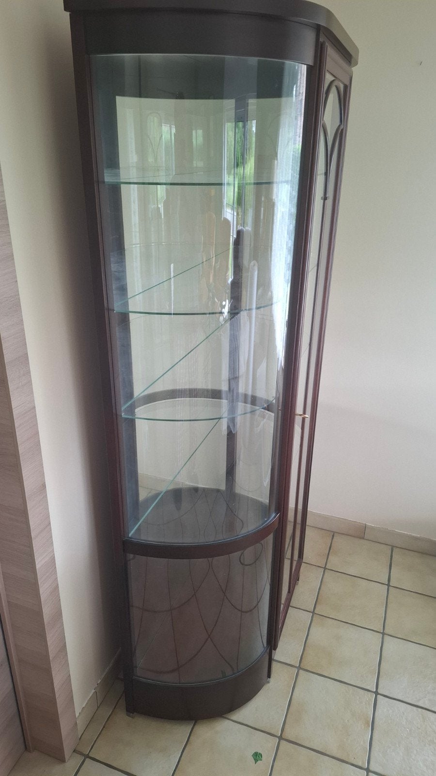 Superbe vitrine, Enlèvement, Verre