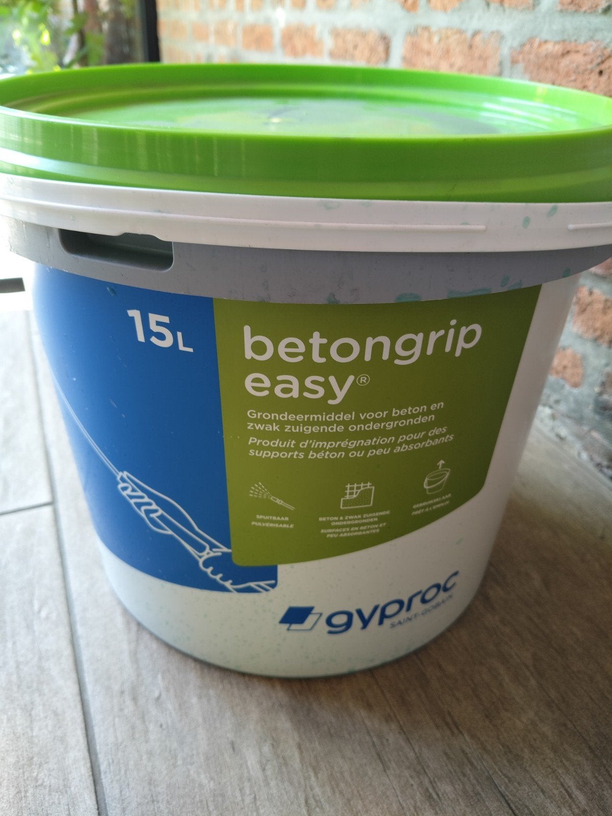 Gyproc Betongrip easy, Enlèvement