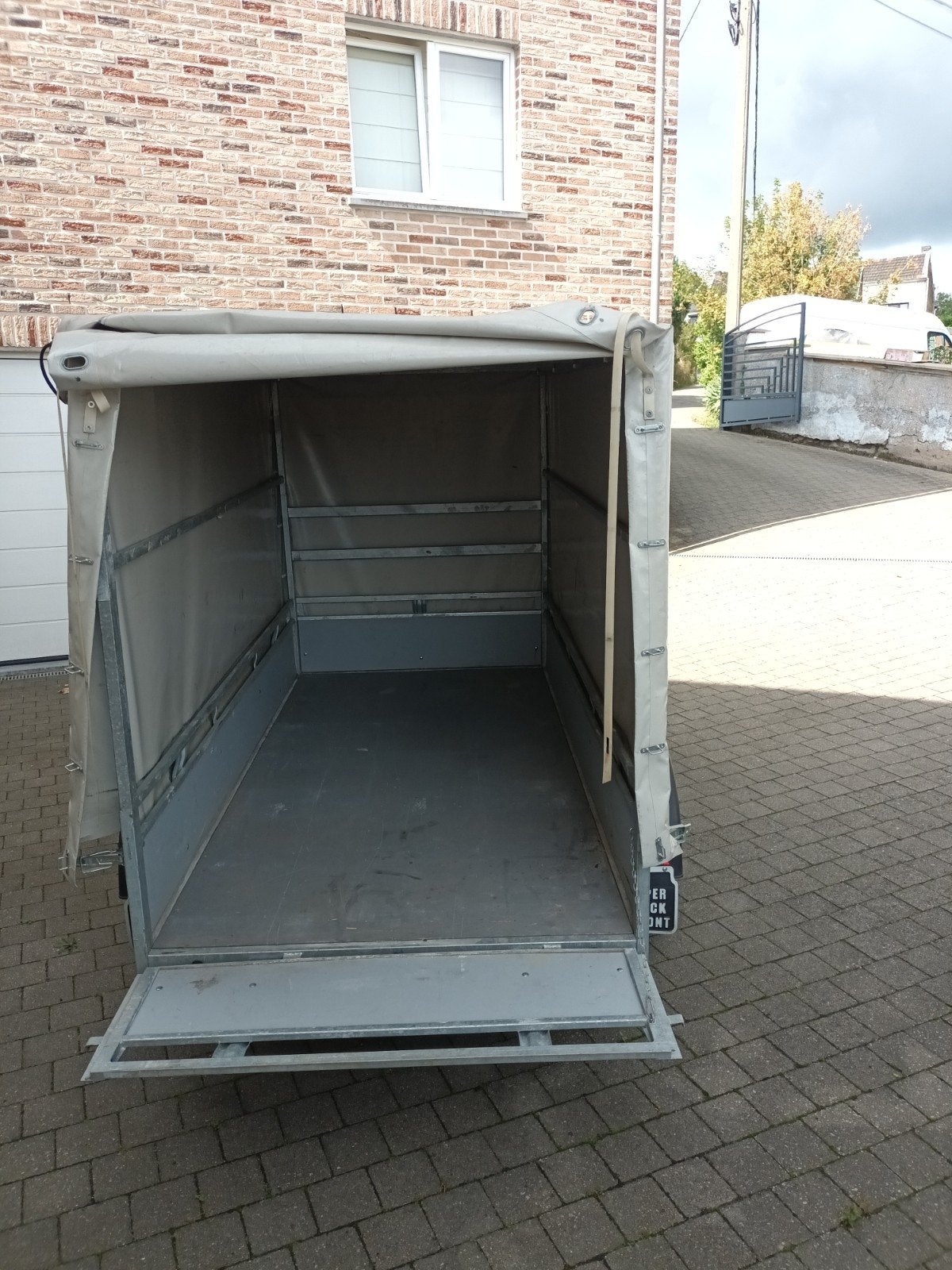 remorque permis B maximum 750kg excellent état, Enlèvement, Comme neuf