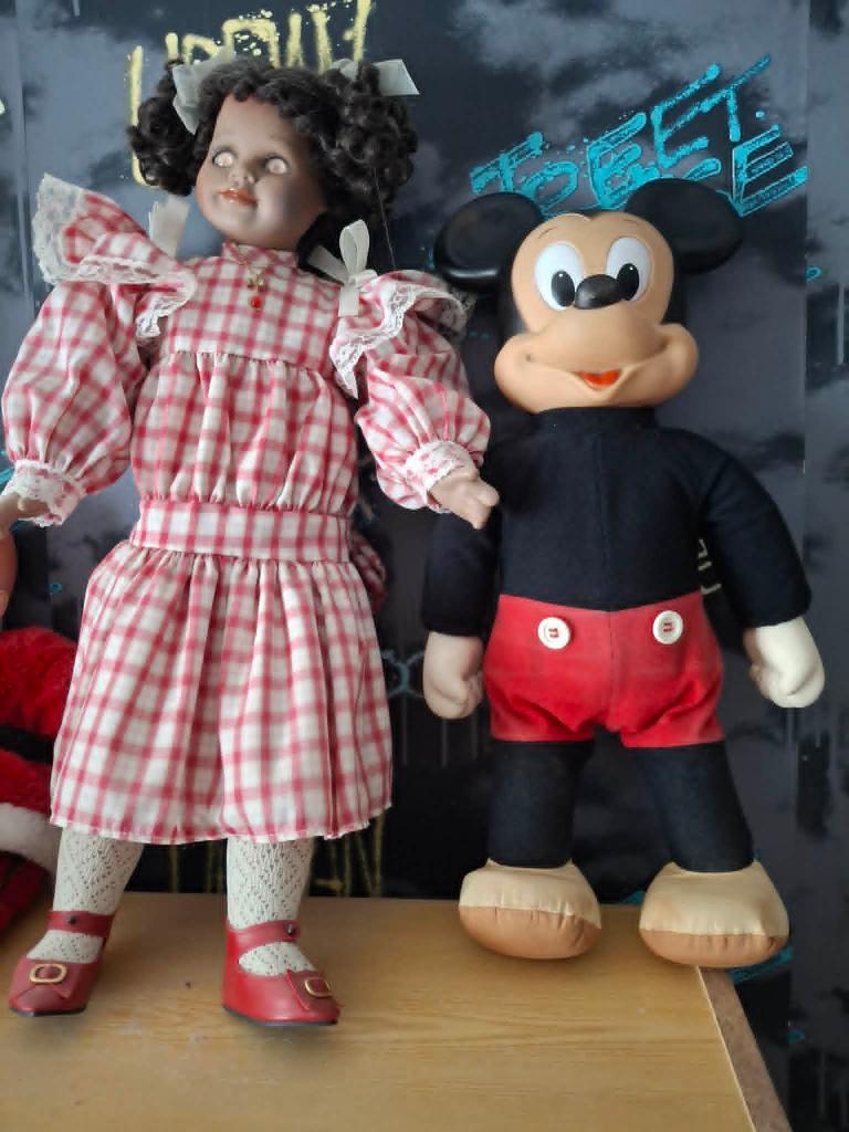 mickey de collection vintage + de 50 ans etat nikel, Enfants & Bébés, Souris, Disney, Comme neuf, Moyen (20 à 80 cm)