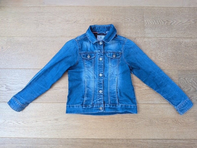 Okaïdi - veste en jean - taille 140 (10 ans), Enlèvement, Utilisé