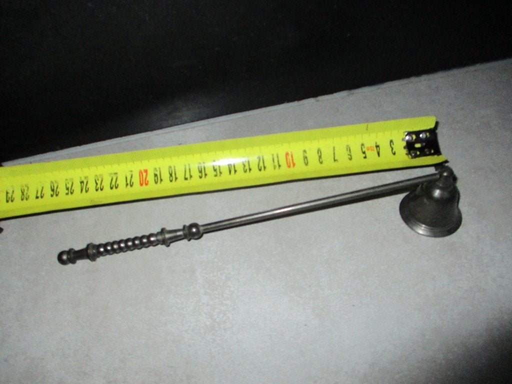Kaarsendover domper beweegbare kop antieke vintage, Ophalen of Verzenden, Gebruikt, Metaal, Overige typen