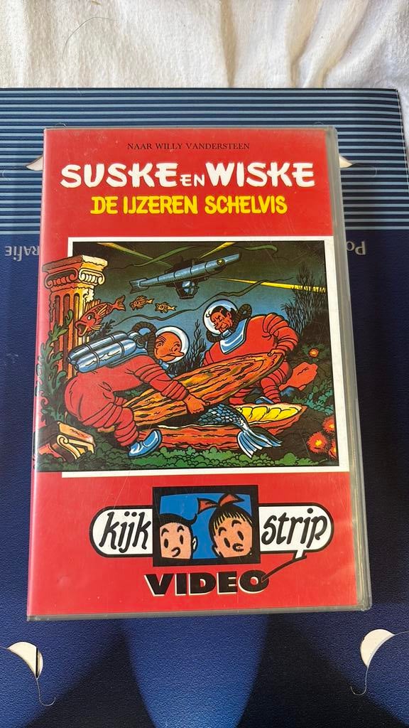 Suske & Wiske VHS: De IJzeren Schelvis, Ophalen of Verzenden, Gebruikt