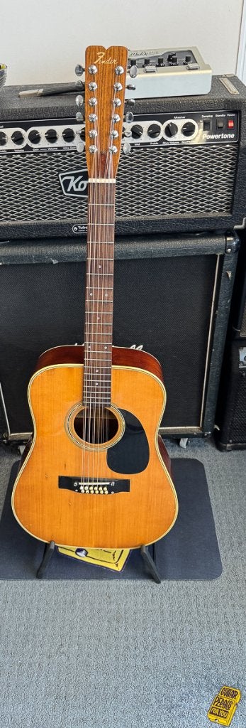 Guitare western 12 cordes Fender F-55-12 1972 - 1978, Musique & Instruments, Enlèvement ou Envoi, Utilisé, Guitare Western ou Guitare Folk