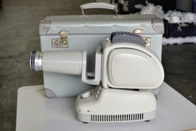 Noris Trumpf 300 Airflow Diaprojector In originele doos, Enlèvement ou Envoi, Utilisé
