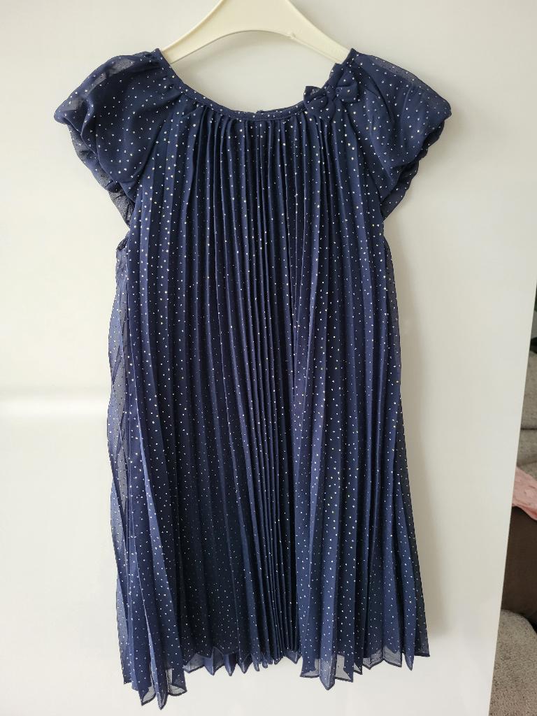 Donkerblauw jurkje maat122, Ophalen, C&A, Meisje, Zo goed als nieuw