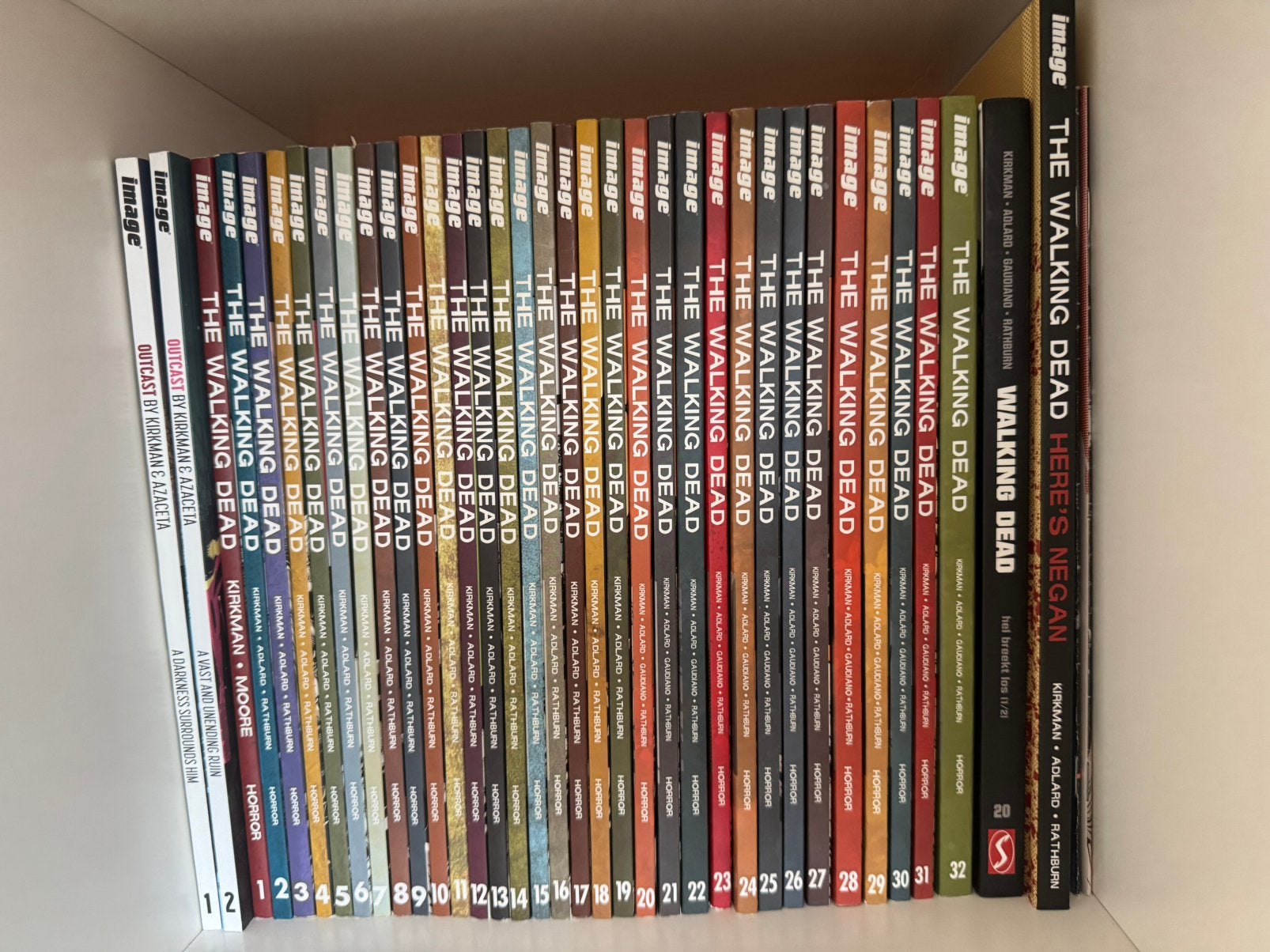 The Walking Dead Full Collection (Vol.1-32), Livres, BD | Comics, Enlèvement ou Envoi, Série complète ou Série, Comme neuf, Europe