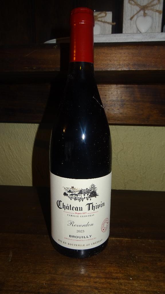 Chateau Thivin Reverdon Brouilly 2023, Enlèvement ou Envoi, Pleine, Comme neuf, Vin rouge