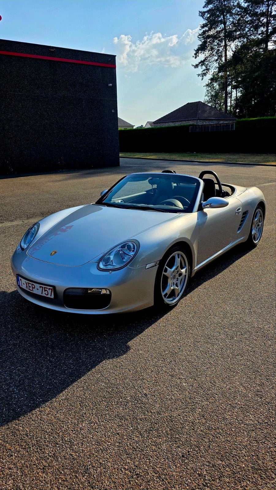 porsche 987 boxster, Autos, Porsche, Particulier, Boxster, Noir, Noir, Cuir, Carnet d'entretien, Enlèvement
