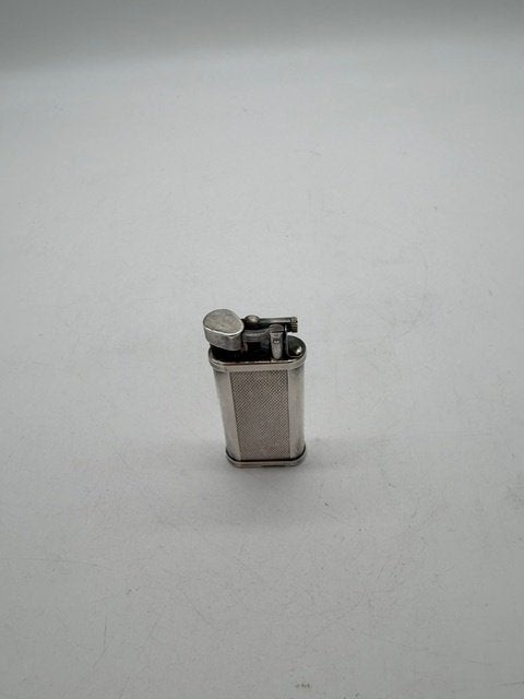 Dunhill Unique - Silver plated - Vintage - Werkt Perfect, Enlèvement ou Envoi, Comme neuf, Briquet