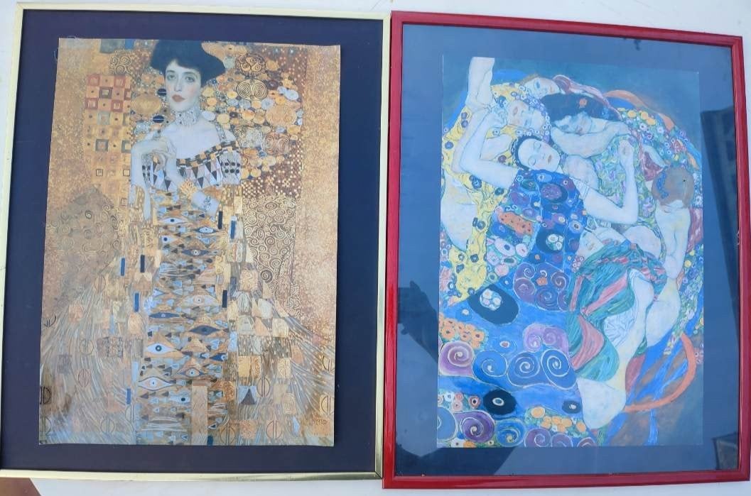 Affiches Gustav Klimt encadrées, Collections, Enlèvement