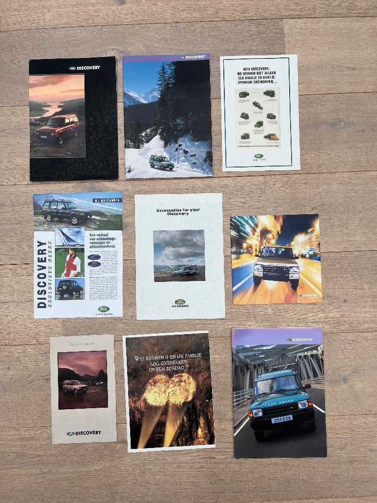 LAND ROVER DISCOVERY FOLDERS, Boeken, Ophalen of Verzenden, Gelezen