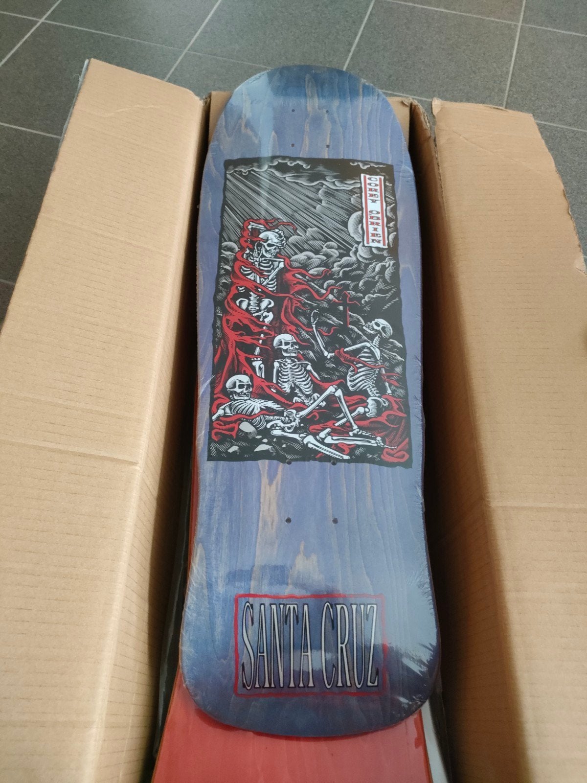 Santa Cruz deck, Ophalen