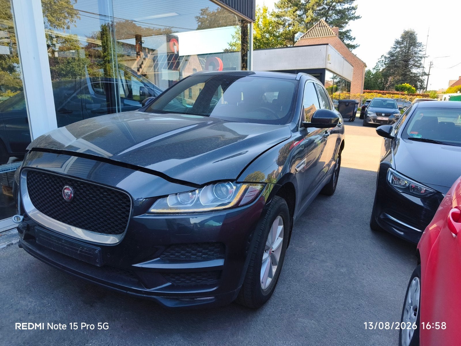 JAGUAR F-PACE 20D 2016 1Eig. 138.000 KM! KAPOT TURBO MOTOR, Euro 6, 5 deurs, Particulier, Te koop