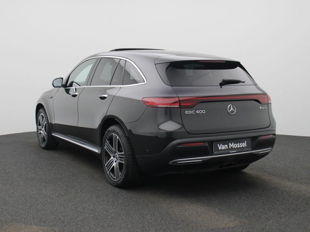 Mercedes-Benz EQC 400 4MATIC Business Solution Panodak | Cam, Auto's, Automaat, Zwart, 80 kWh, 40 min