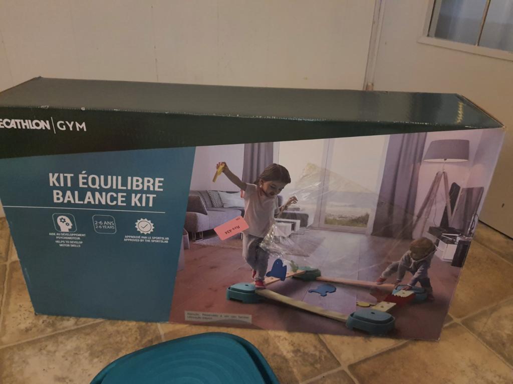 Decathlon balance kit, Ophalen