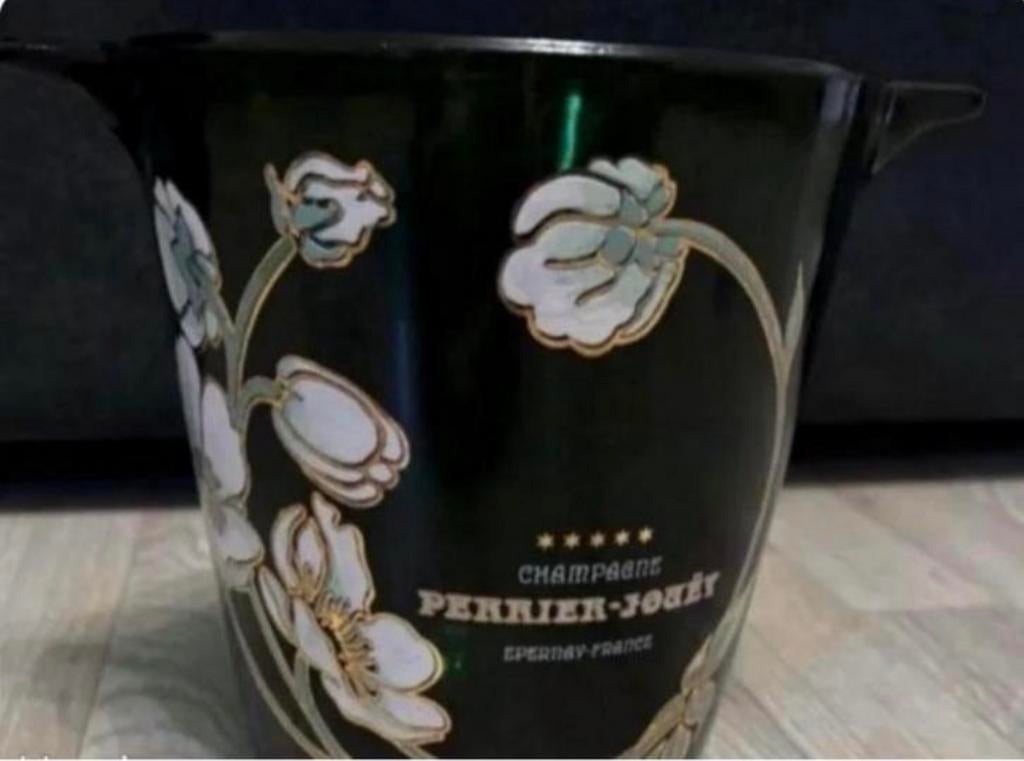 Seau à Champagne Perrier Jouet, Ophalen, Gebruikt, Champagne