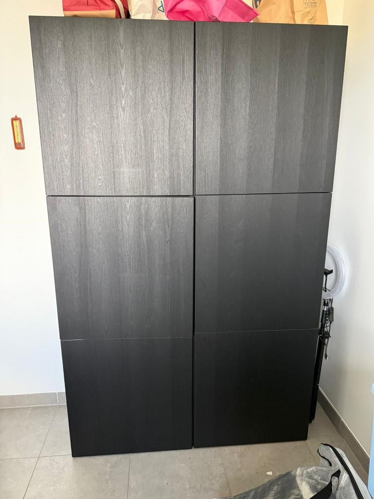 Besta Ikea kast zwart, Ophalen