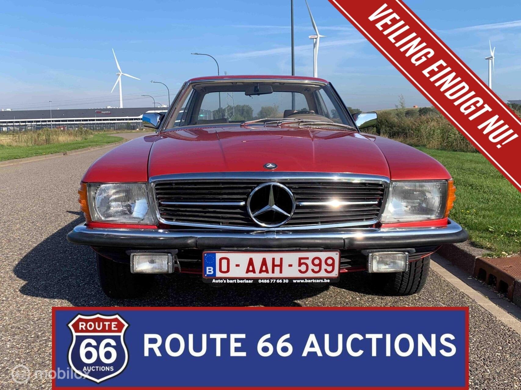 Mercedes-Benz 280 SLC | 1976 | Route 66 Auctions, Autos, Achat, Entreprise, Boîte manuelle, Autre carrosserie