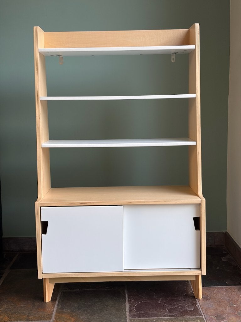 Design meubelset kinderkamer: kast, speelgoed- & boekenkist, Ophalen