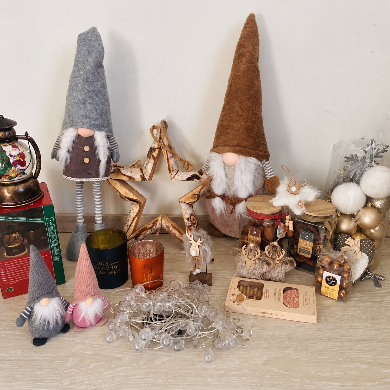 Kerst decoratie set, Diversen, Ophalen of Verzenden, Zo goed als nieuw