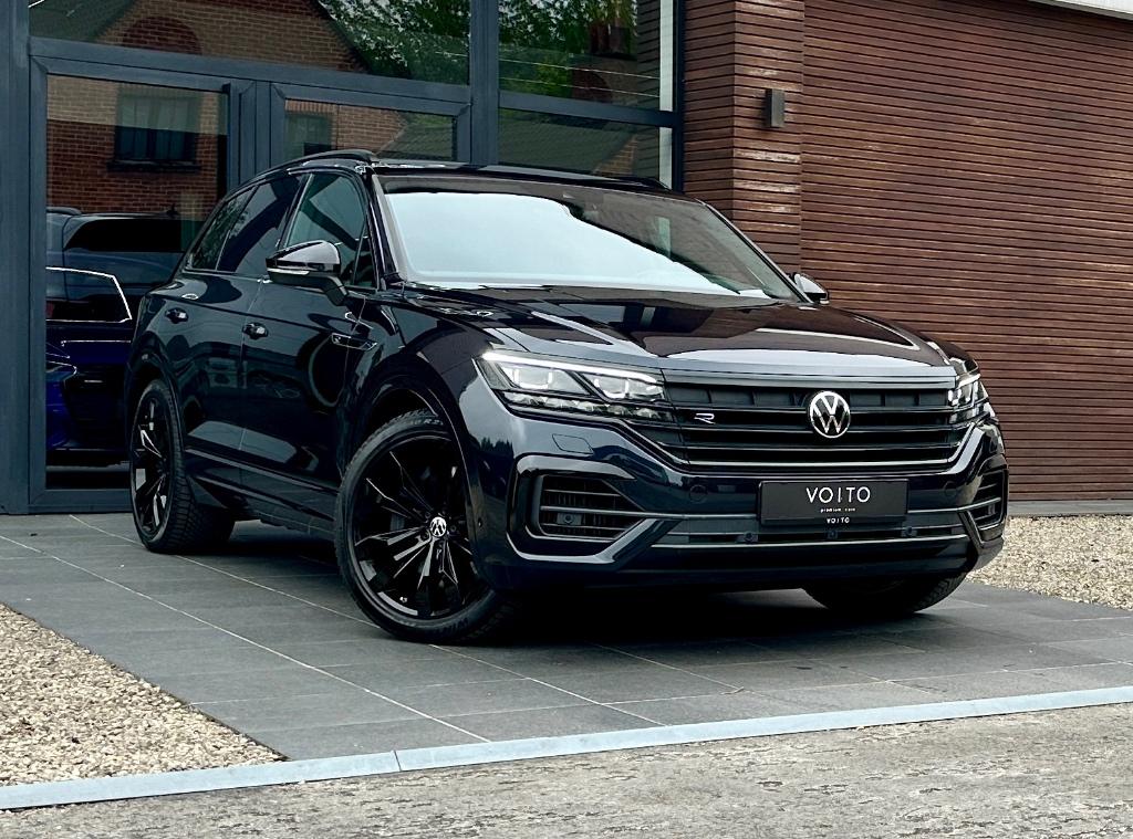 Volkswagen Touareg R eHybrid 3.0TFSI V6 4Motion PANO/HUD/ACC, Autos, Cuir, Achat, Euro 6, Entreprise