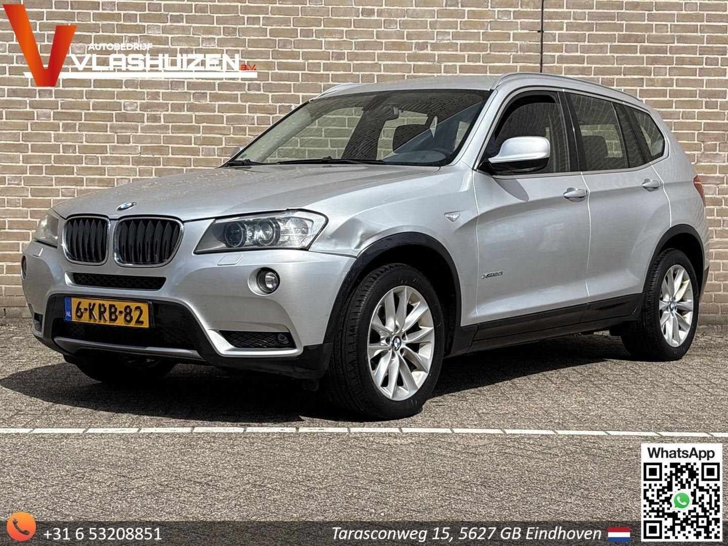 BMW X3 xDrive20i High Executive Automaat | Climate | Cruise, Autos, BMW, Argent ou Gris, Achat, Entreprise, X3