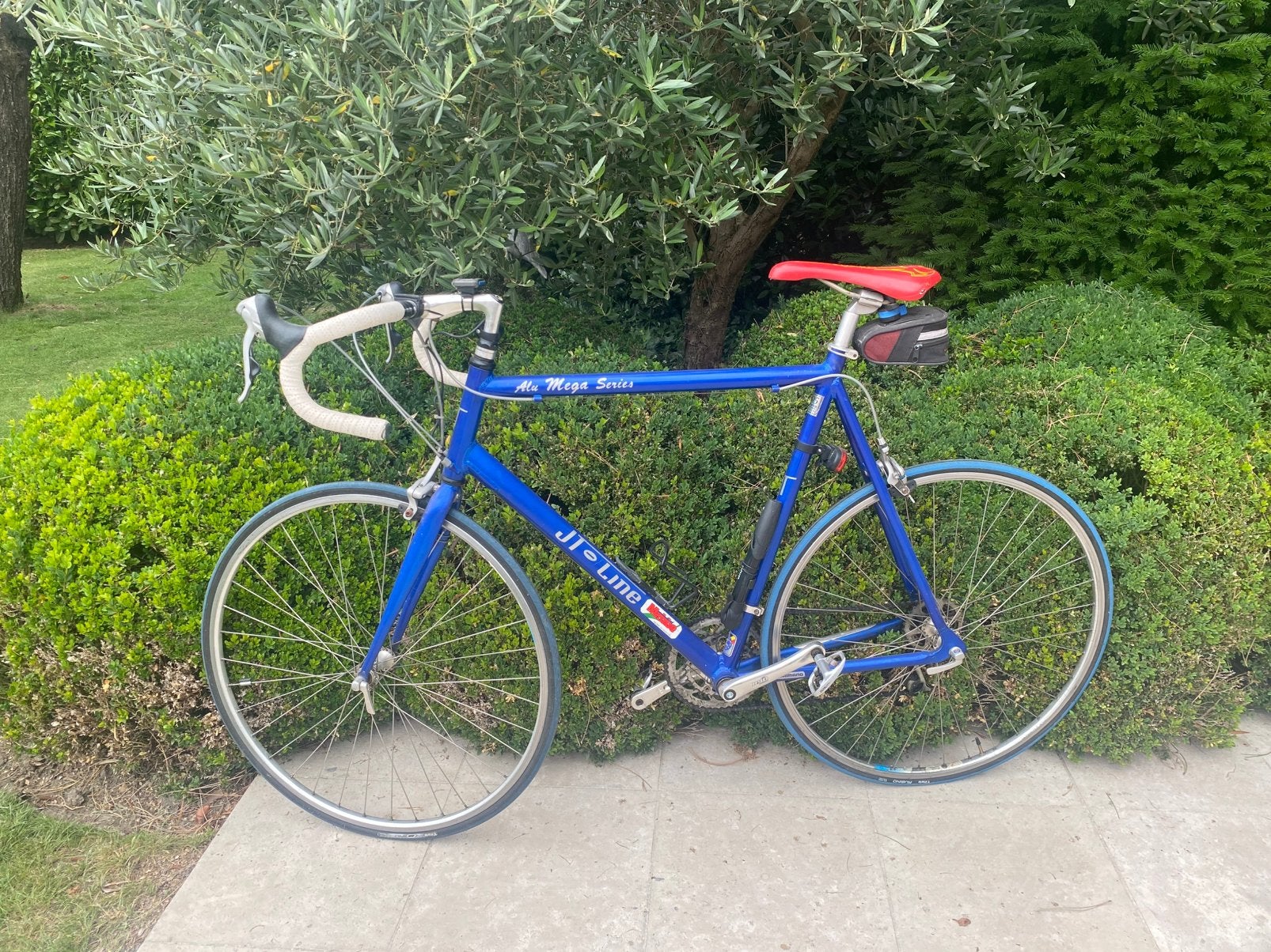 Koersfiets    Blauw  JT-Line  grote maat, Ophalen, Zo goed als nieuw