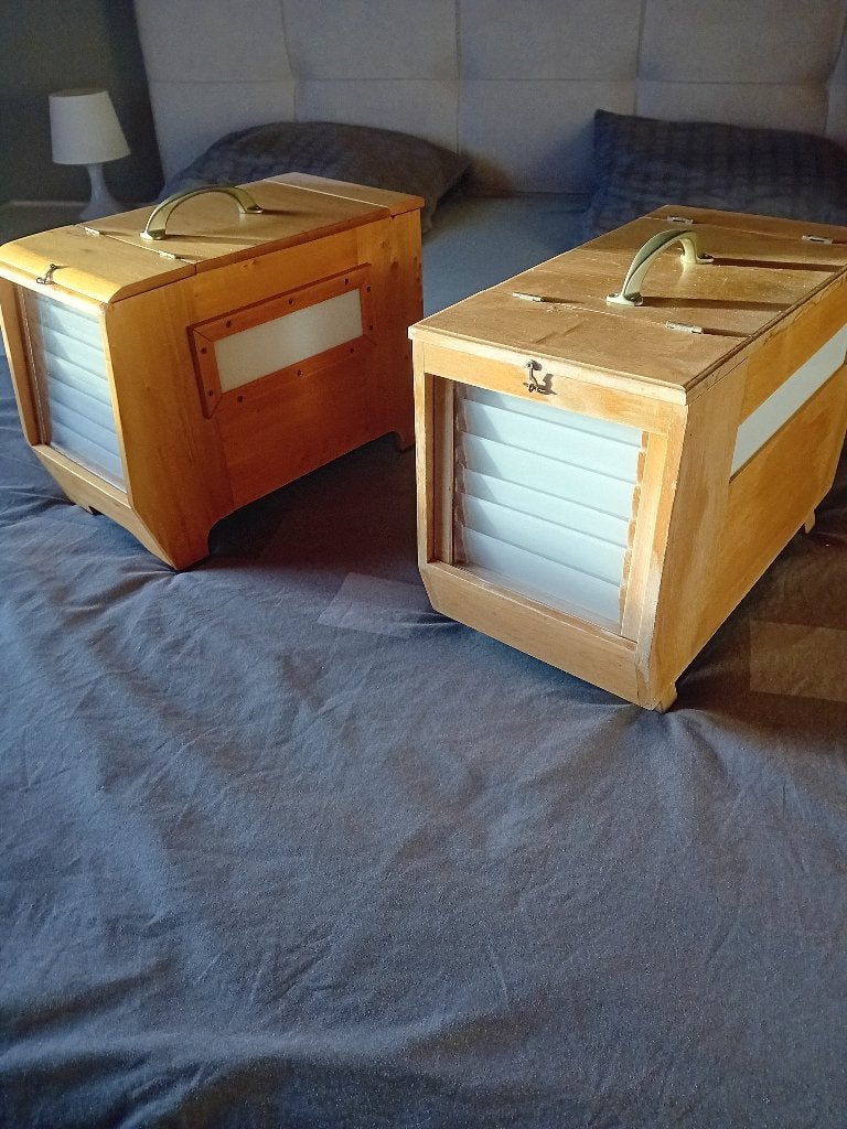 Vinkenkooien, Enlèvement, Utilisé, Bois, Cage à oiseaux