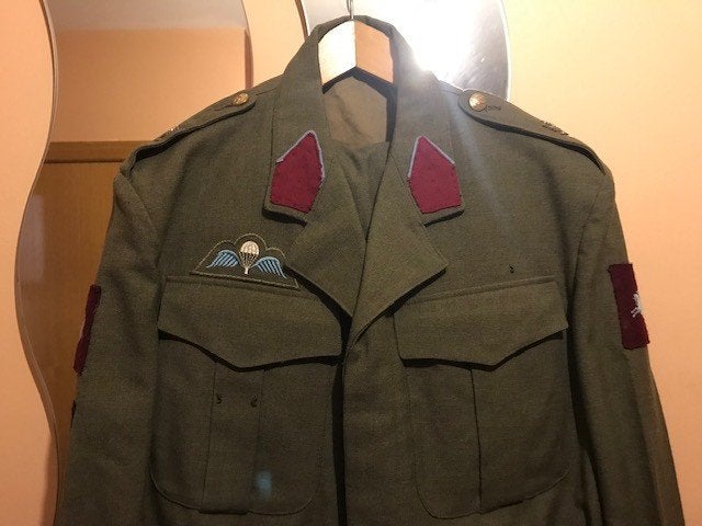 BD paracommando, Verzamelen, Ophalen of Verzenden, Landmacht, Kleding of Schoenen