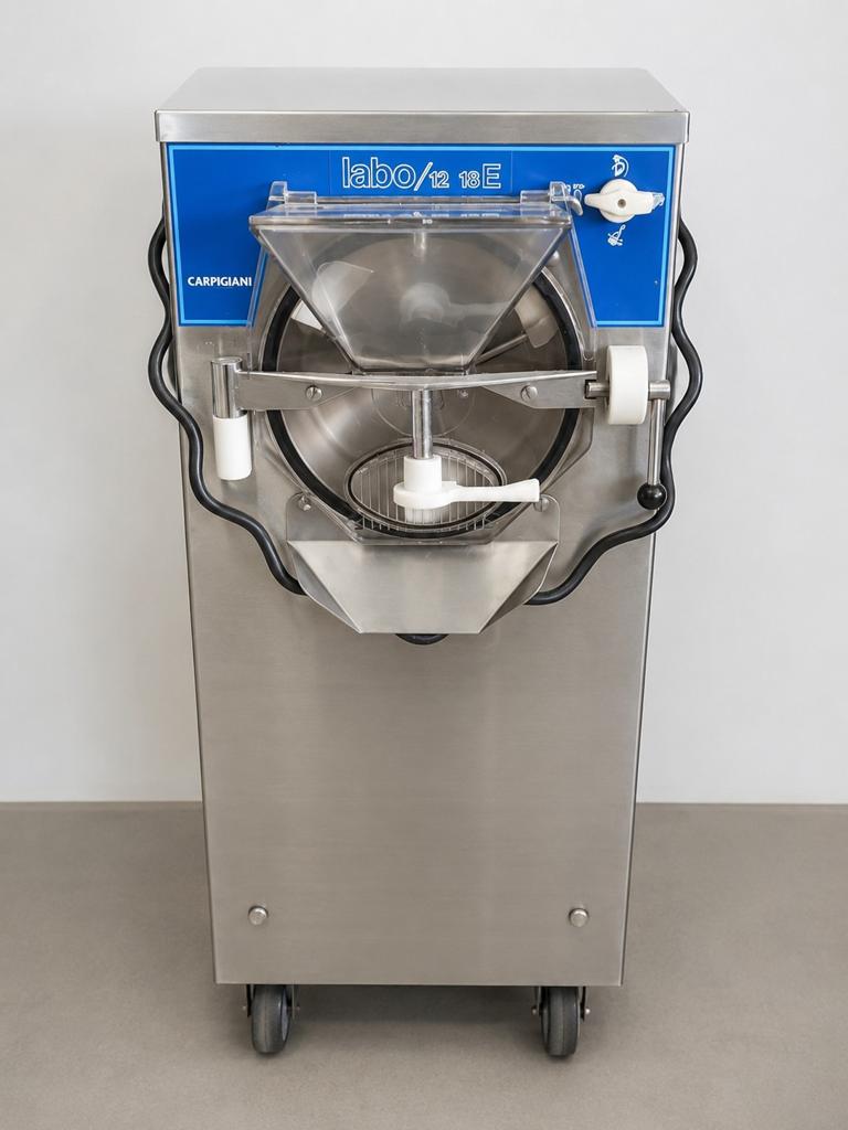 Caprigiani Labo/12 18E gelato machine, Ophalen