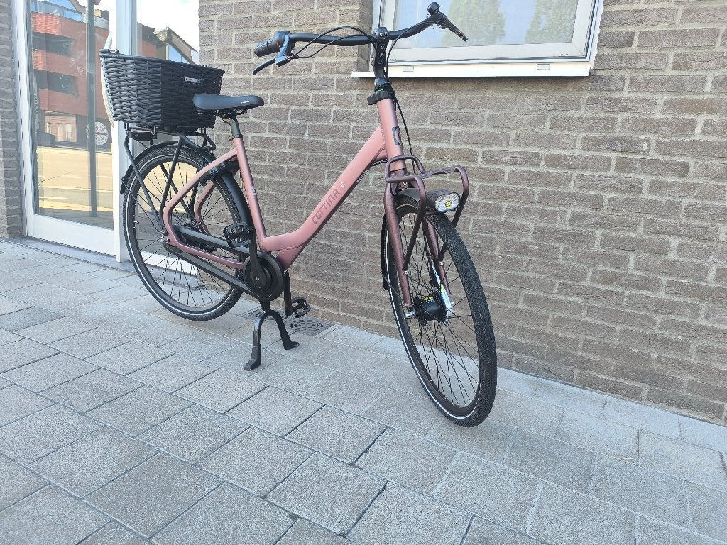 CORTINA Spicy Silver Matt damesfiets, Fietsen en Brommers, (Extra) lage instap, Nieuw, 50 tot 53 cm, Trommelrem