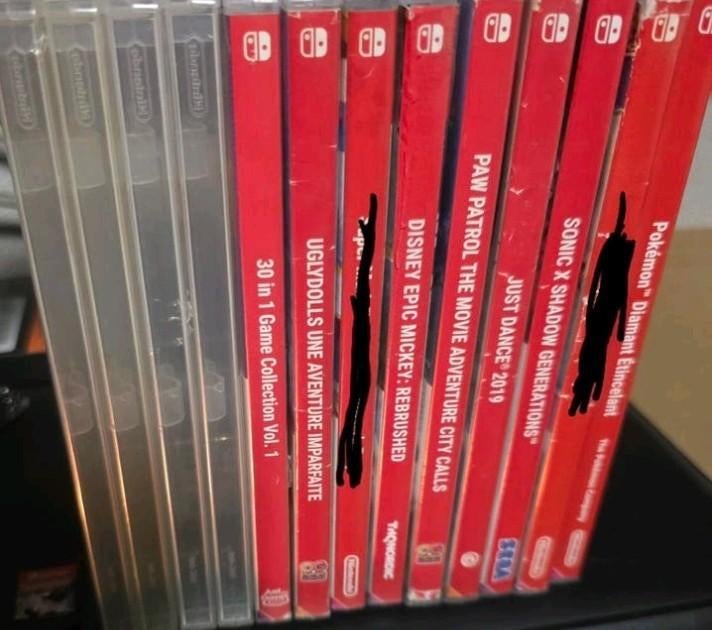 Jeux Nintendo Switch a vendre