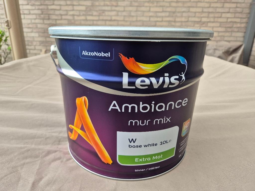 muurverf Levis Ambiance, Ophalen, Overige kleuren, 5 tot 10 liter, Nieuw