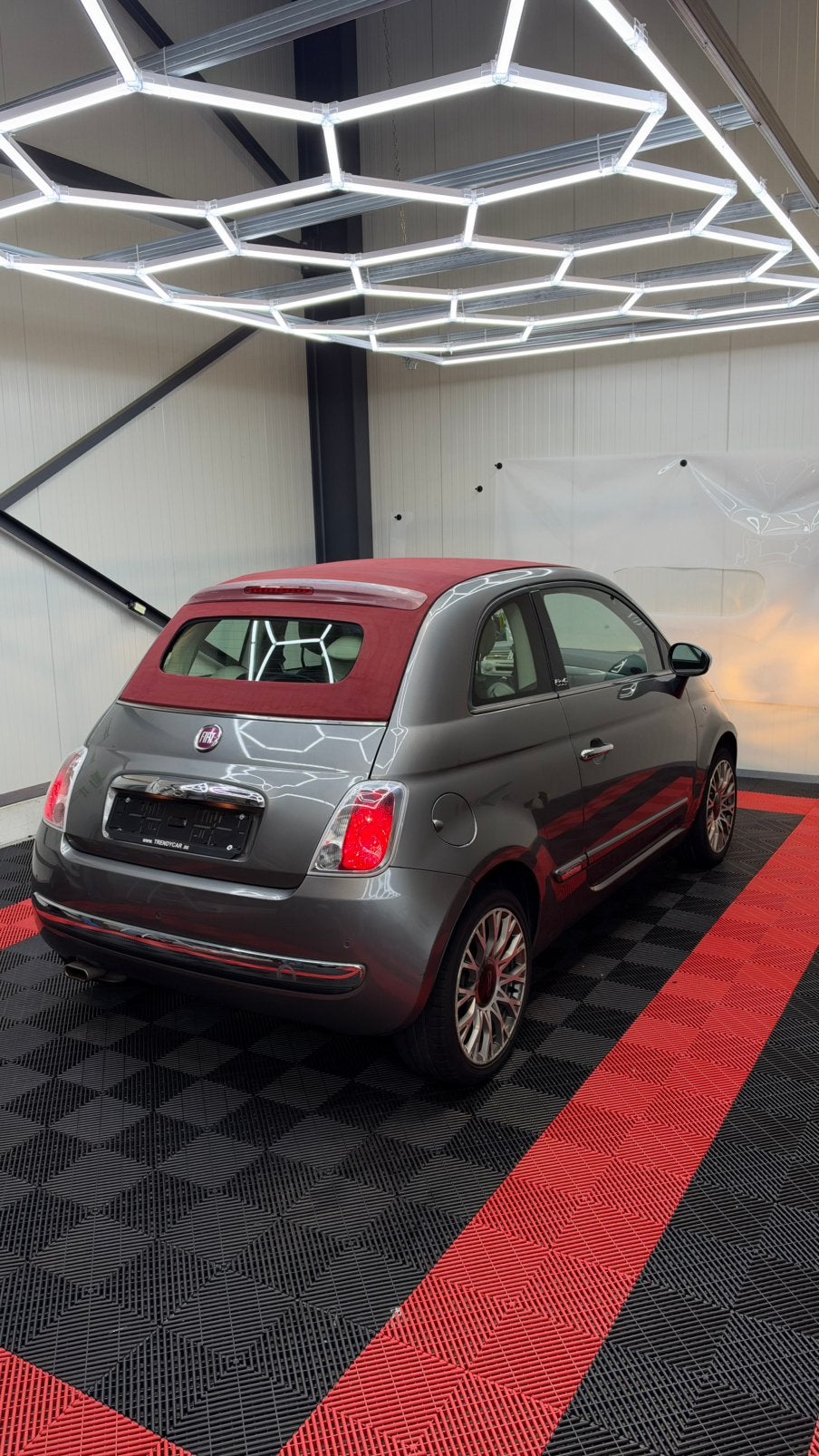 FIAT 500C CABRIO 1.2 BENZINE | AIRCO | 2013 / GARANTIE, Auto's, Voorwielaandrijving, Beige, 4 cilinders, Cabriolet