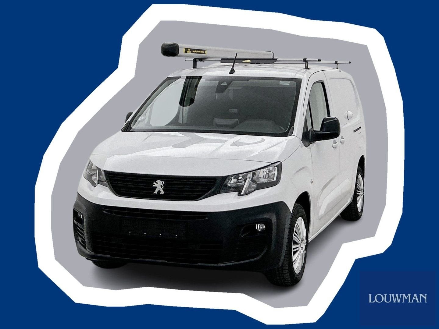 Peugeot Partner 1.5 BlueHDi 130 EAT8 S&S L2 Inrichting Schui, Automaat, Electronic Stability Program (ESP), Wit, Bedrijf